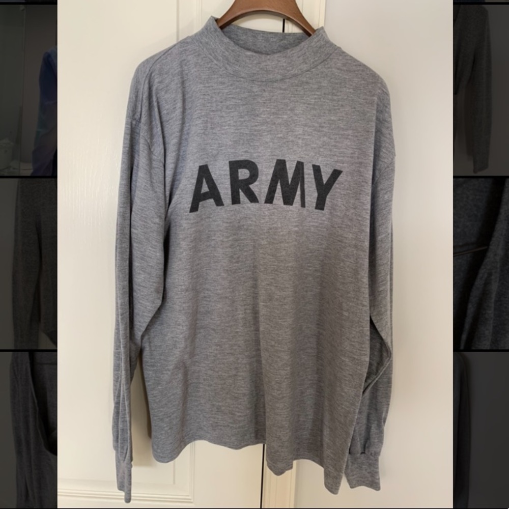 Vintage Army Mockneck Tee